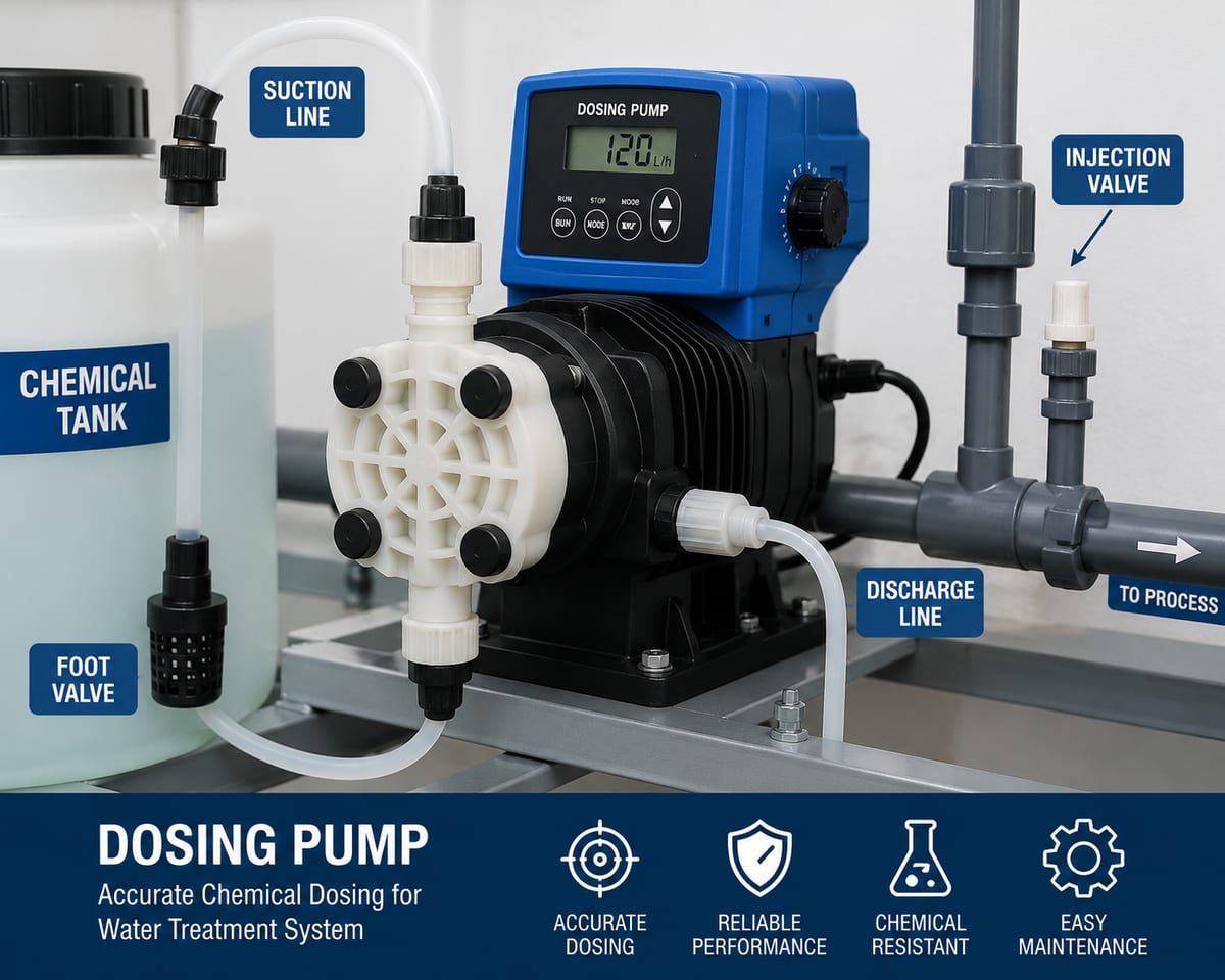 Cara Troubleshooting Dosing Pump: Penyebab Masalah dan Solusinya