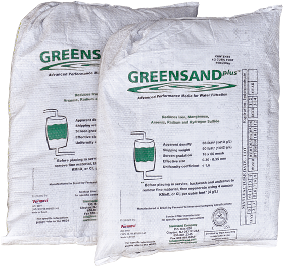 Inversand Manganese Greensand Plus vs DMI65