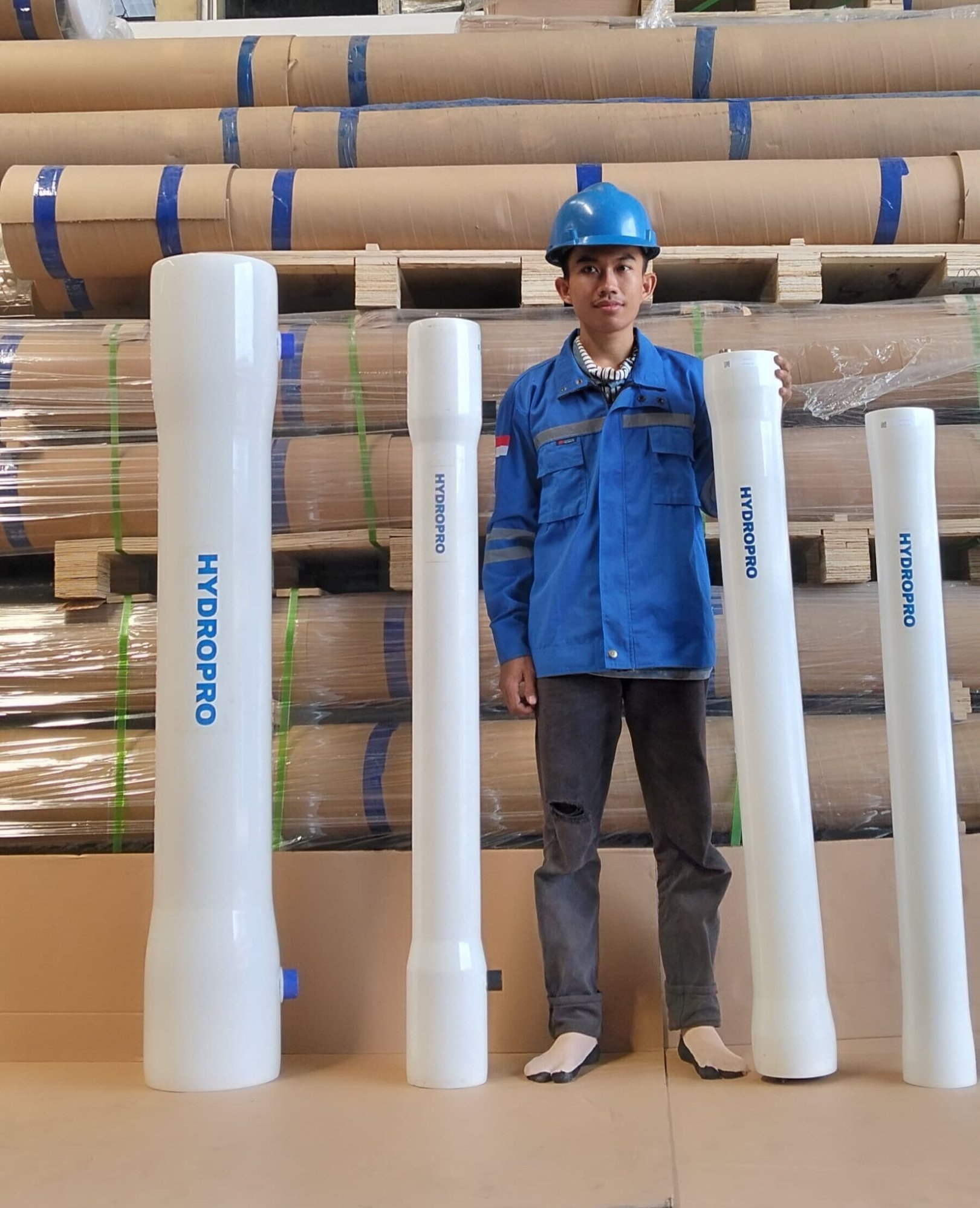HYDROPRO Membrane Housing untuk sistem reverse osmosis industri