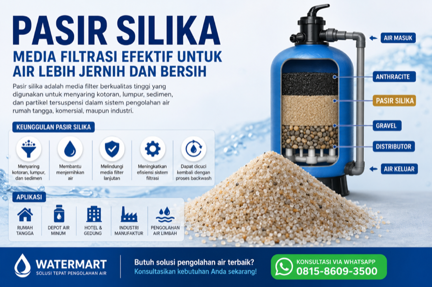 Pasir Silika: Fungsi, Manfaat, dan Perannya dalam Pengolahan Air